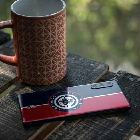 NBA LA Clippers Canvas Galaxy Note 10 Skin